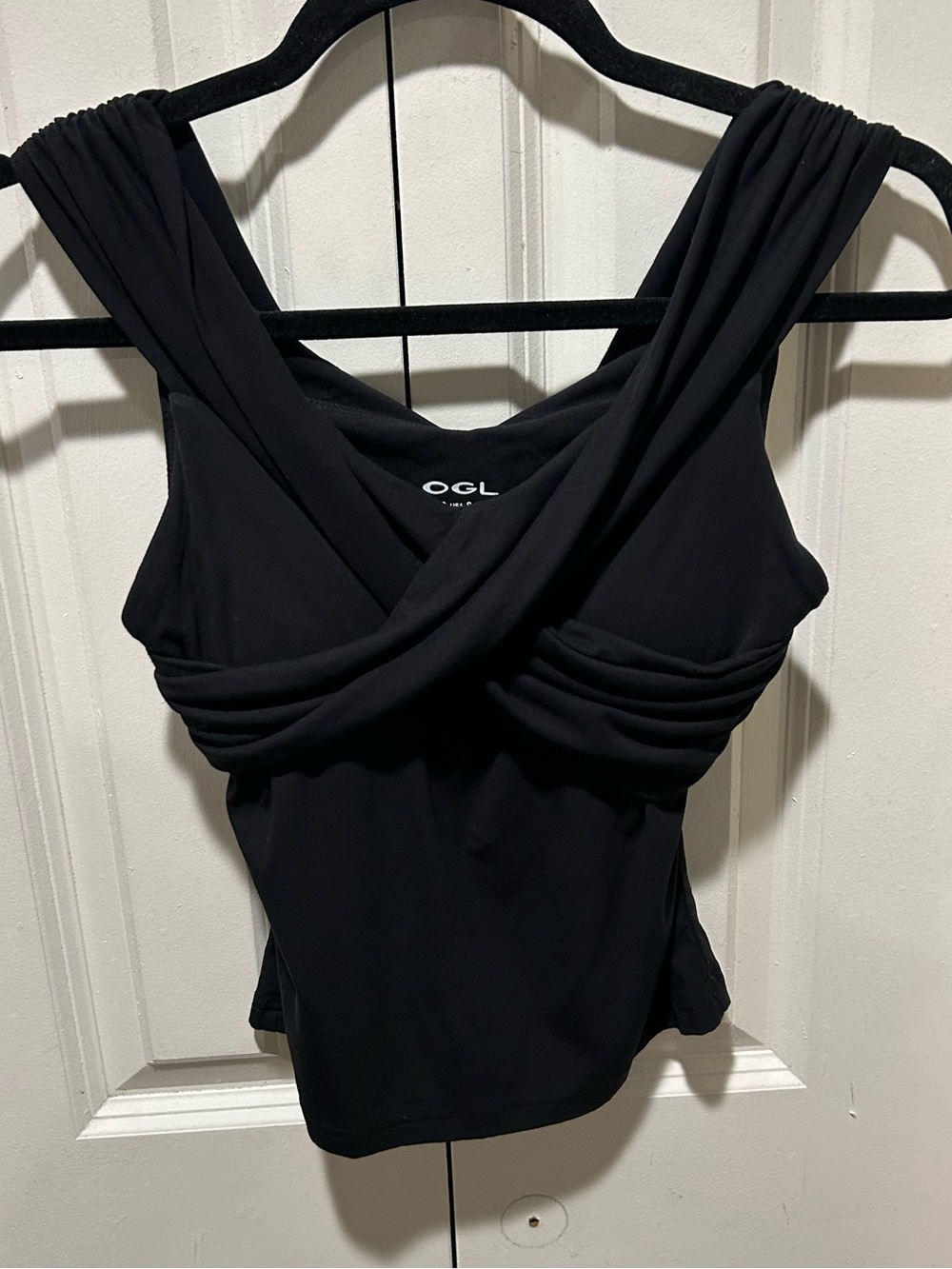 OGL Brami Multi-Wear Twist Front Built -In Bra Tank Top , size Small